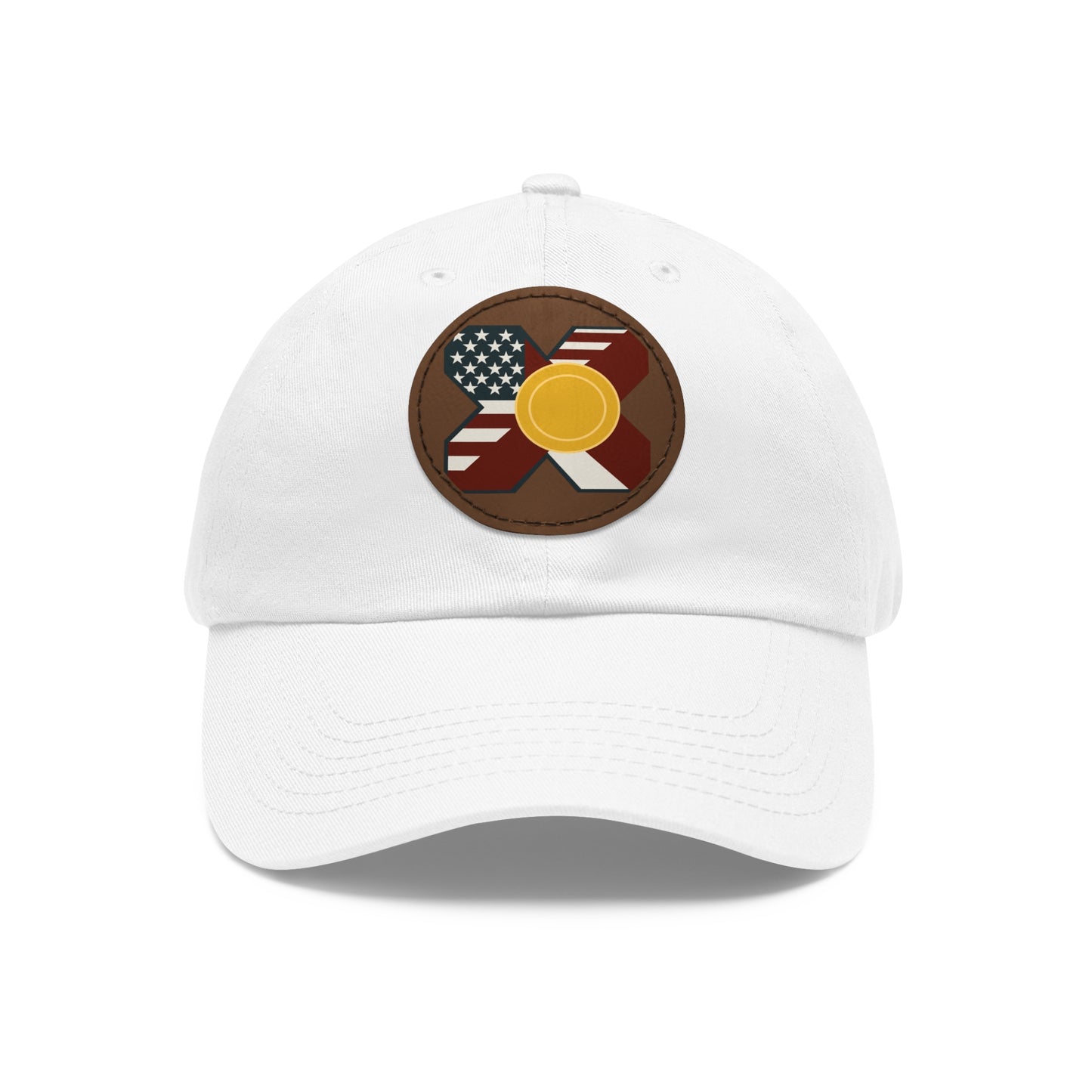 Leather Patch Strap Cap