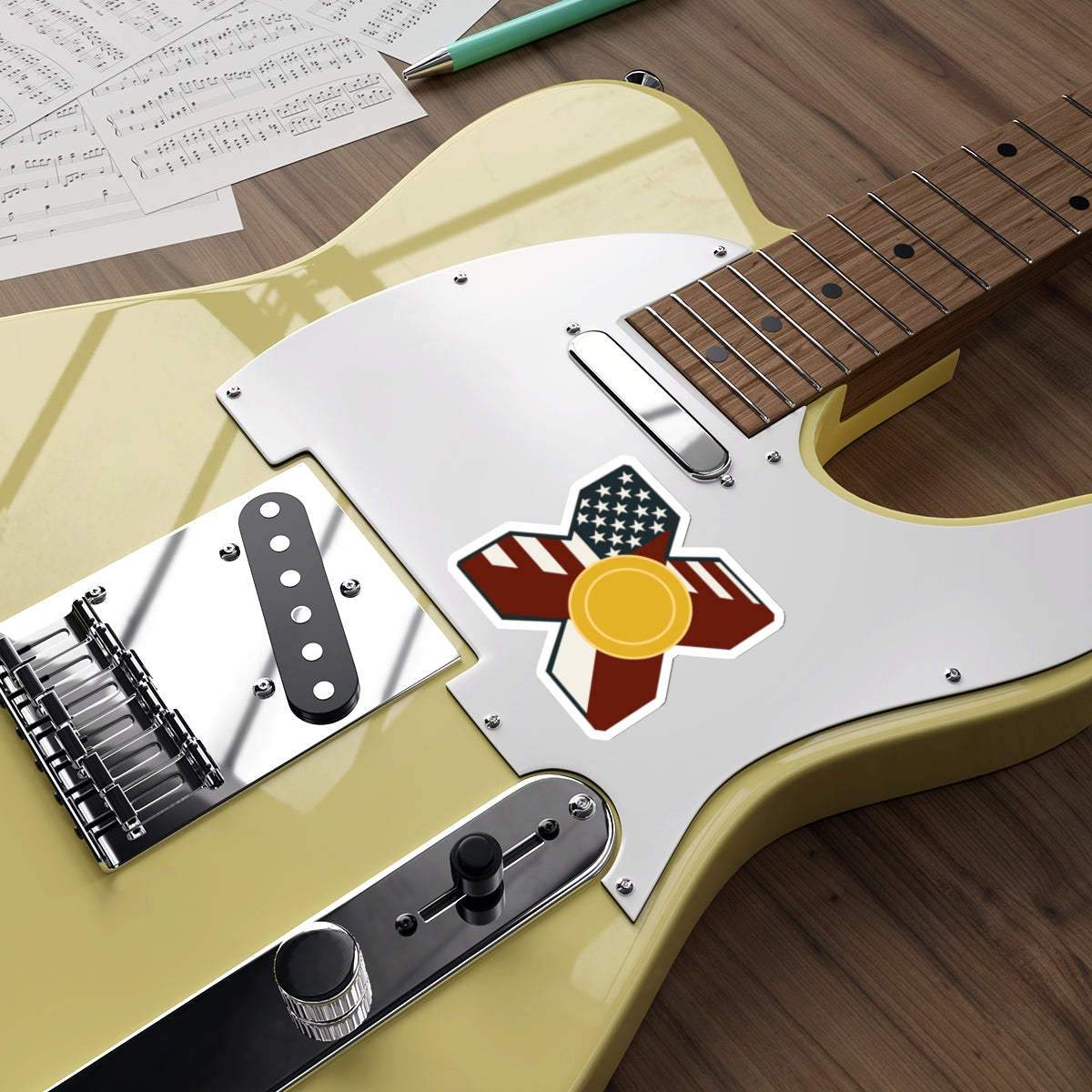 FLAmericans Die-Cut Stickers