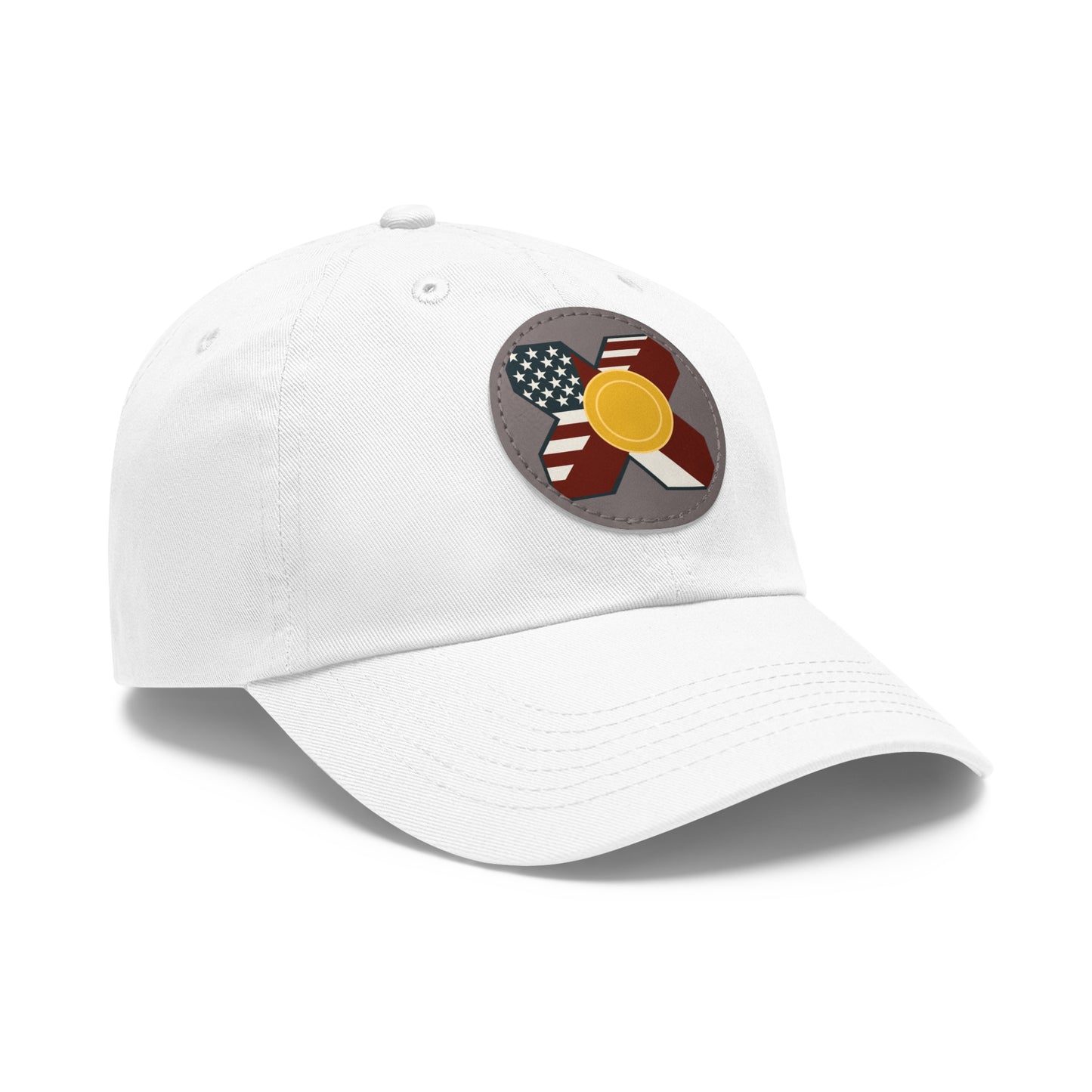Leather Patch Strap Cap
