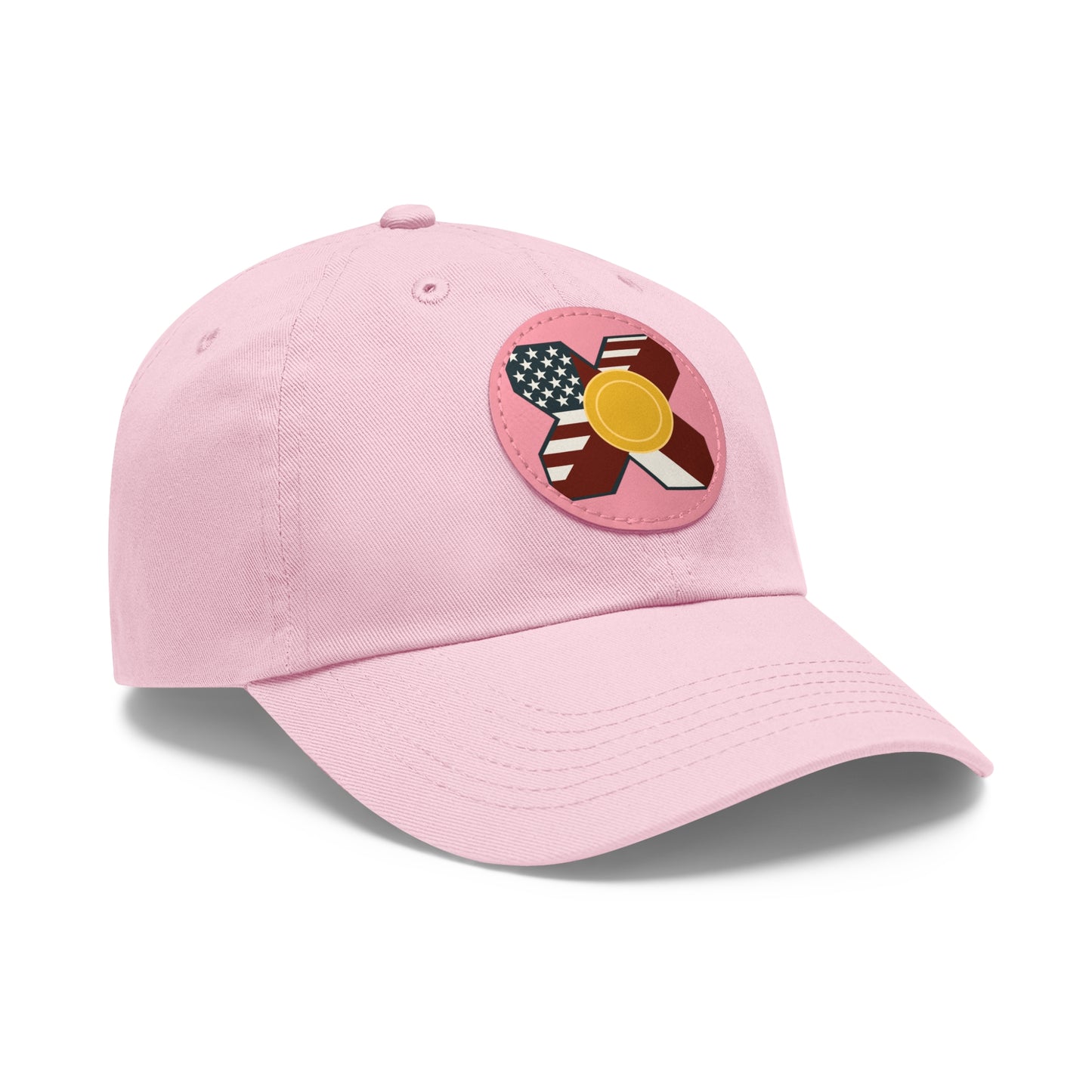 Leather Patch Strap Cap