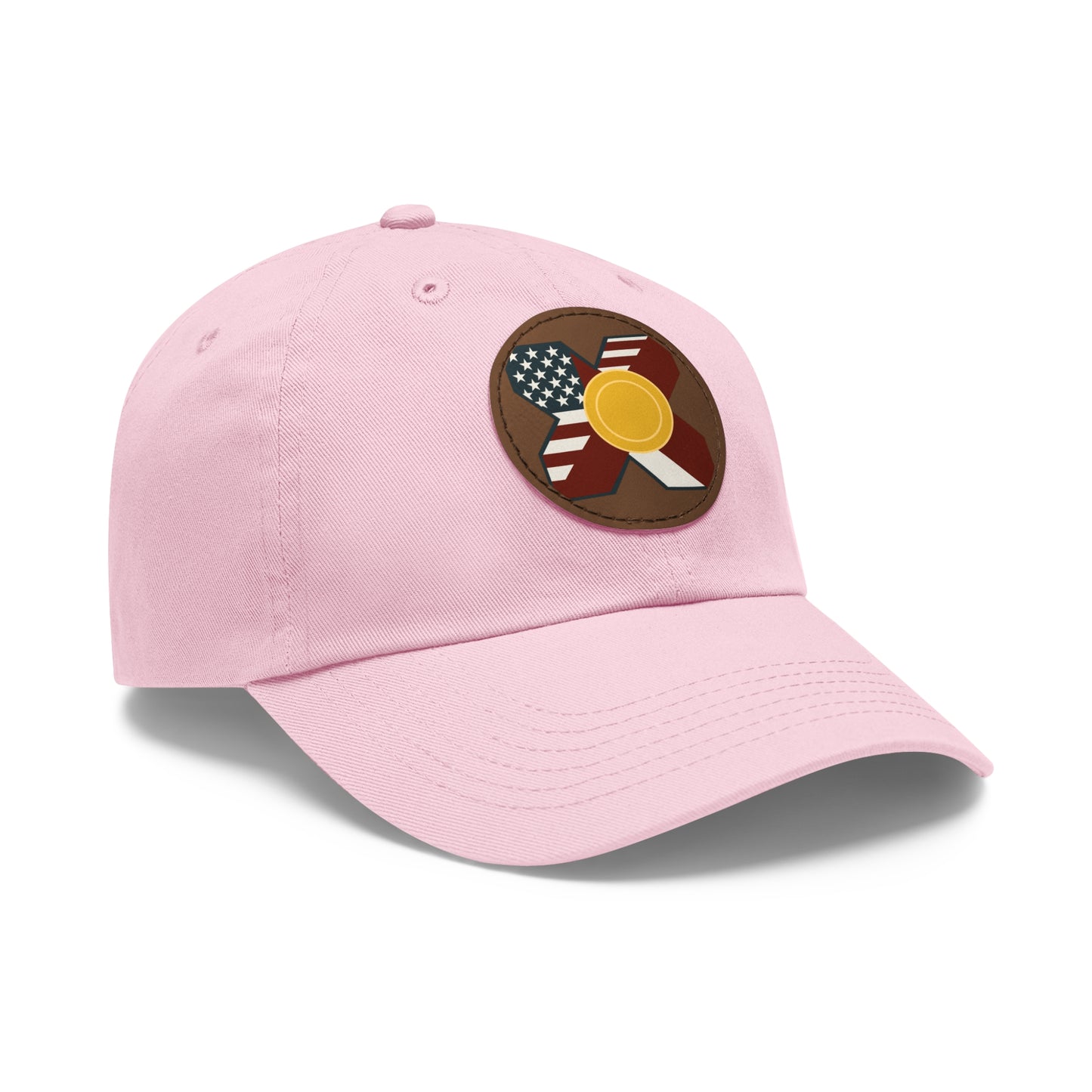 Leather Patch Strap Cap