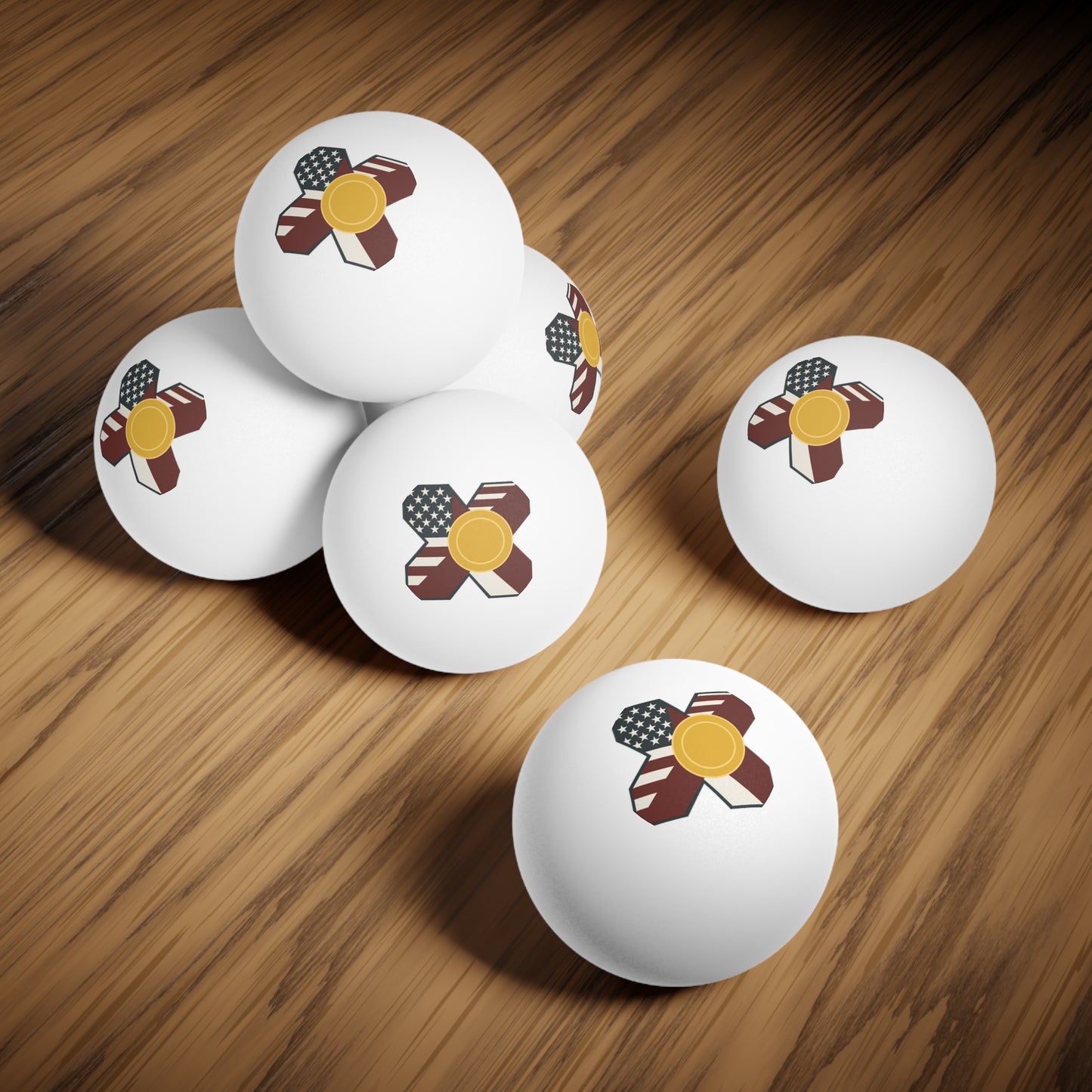 Pong Balls, 6 pcs